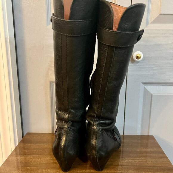 Corso Como Leather Knee High Boots 8.5 M - Picture 4 of 11